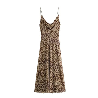 VESTIDO DE LEOPARDO - AERELIS
