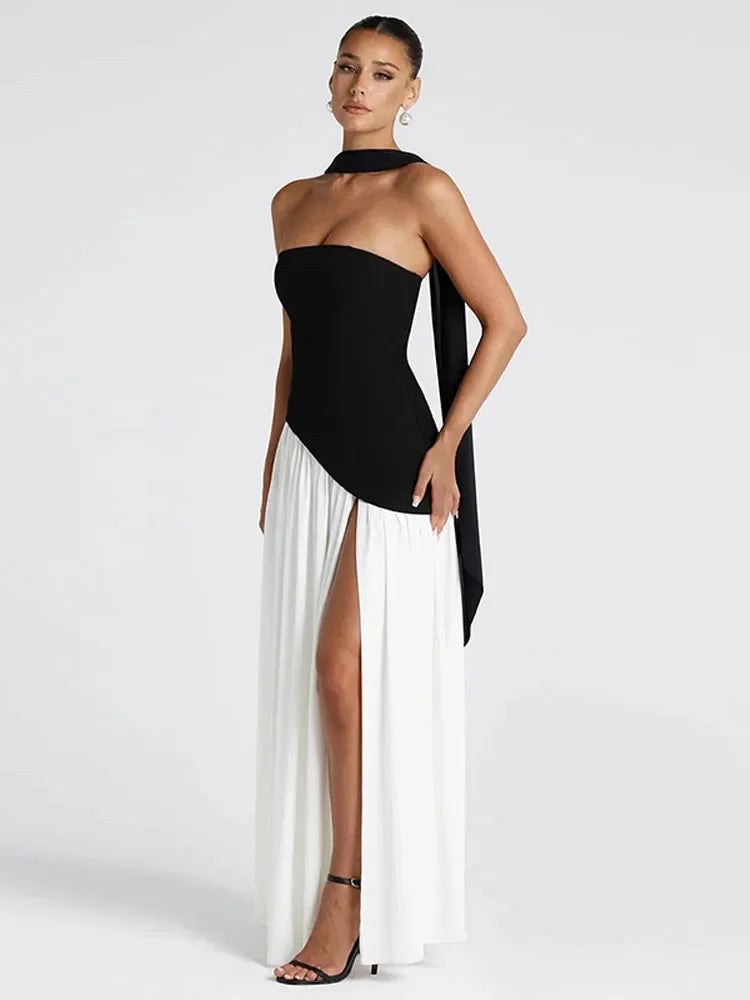 VESTIDO LARGO ELEGANTE – AERELIS