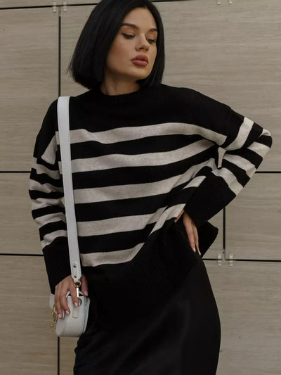 JERSEY A RAYAS OVERSIZE - AERELIS