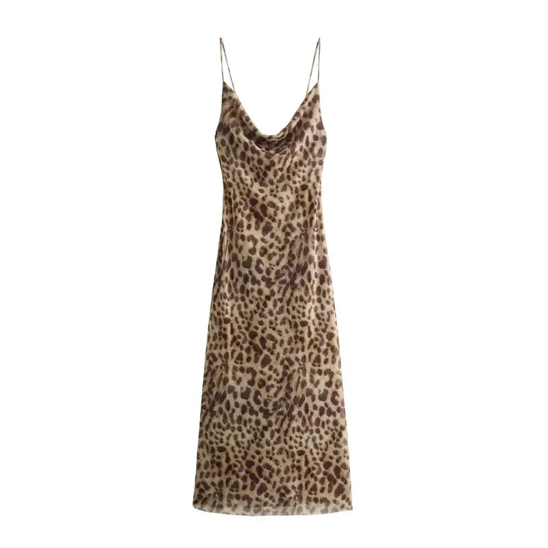 VESTIDO DE LEOPARDO - AERELIS