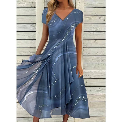 VESTIDO DE GASA - AERELIS