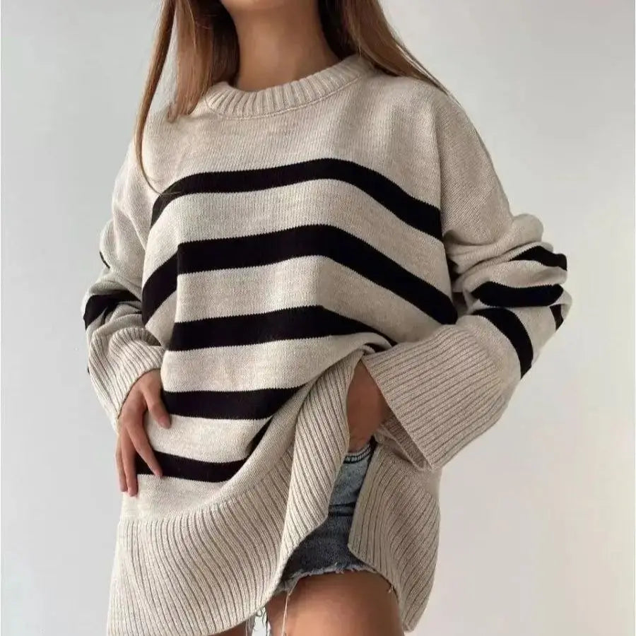 JERSEY A RAYAS OVERSIZE - AERELIS