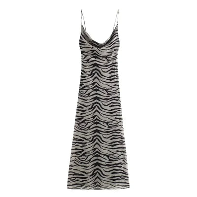 VESTIDO DE LEOPARDO - AERELIS