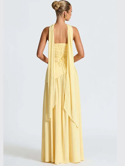 VESTIDO LARGO ELEGANTE – AERELIS