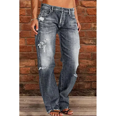 PANTALONES VAQUEROS RASGADOS - AERELIS