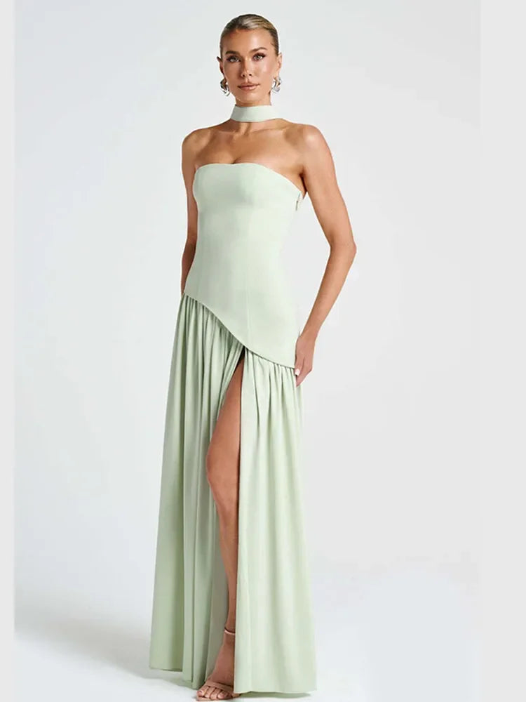 VESTIDO LARGO ELEGANTE – AERELIS
